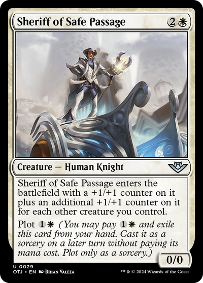 Sheriff of Safe Passage (29) (OTJ)