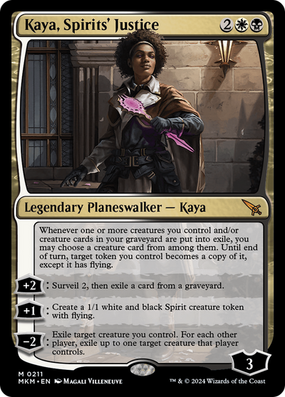 Kaya, Spirits' Justice (211) (MKM)