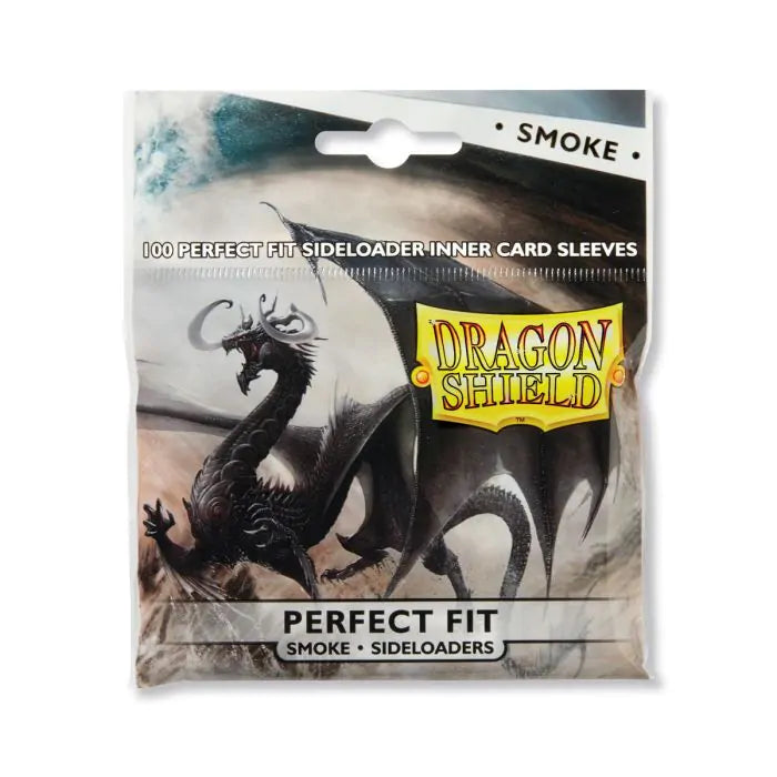 Dragon Shield Perfect Fit Sideloader Sleeve - Smoke 100ct