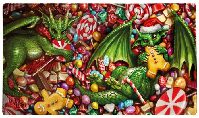 Dragon Shield Playmat with Tube - Christmas 2024