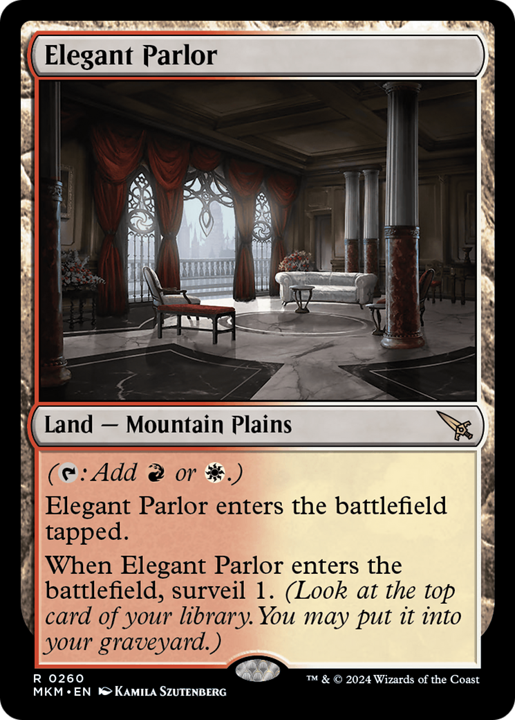 Elegant Parlor (260) (MKM)