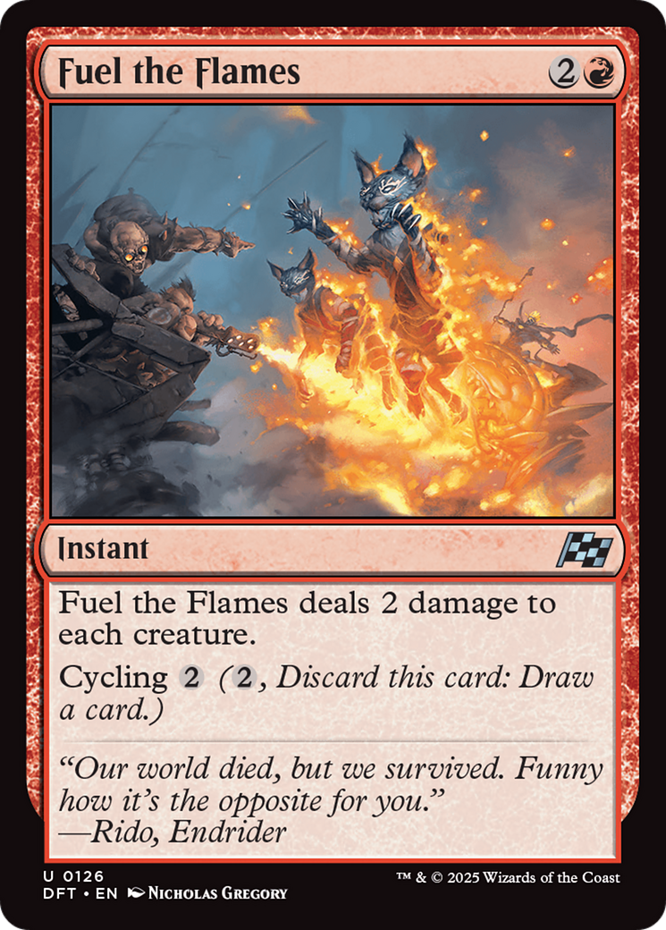 Fuel the Flames (126) (DFT)