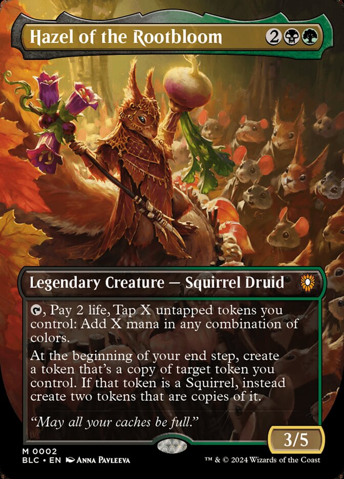 Bloomburrow - Squirreled Away Commander Deck