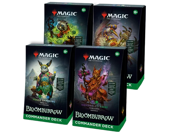 Bloomburrow - Set of Four Commander Decks