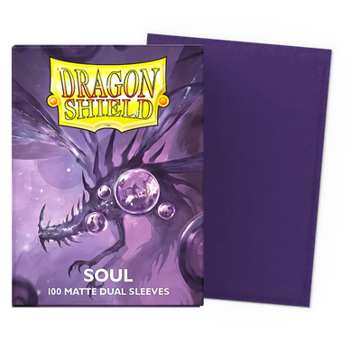 Dragon Shield Sleeves: Matte Dual - Soul 100ct