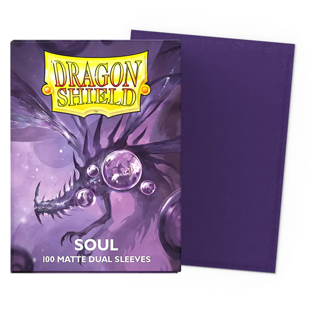 Dragon Shield Sleeves: Matte Dual - Soul 100ct