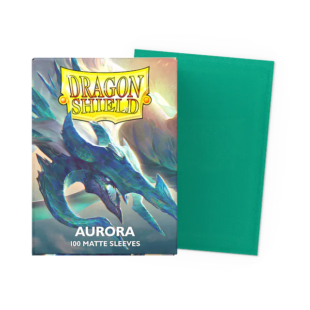 Dragon Shield Matte Sleeve - Aurora ‘Procoris’ 100ct