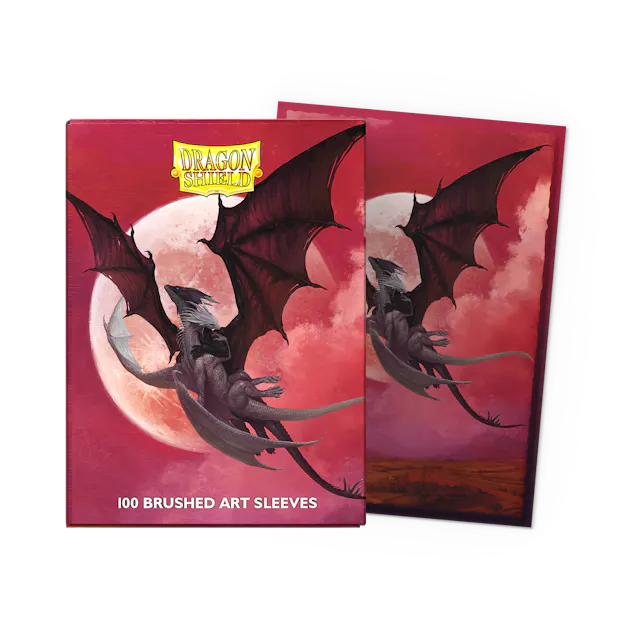 Dragon Shield 2024 Limited Edition Art Sleeves - Valentine Dragons (100-Pack)