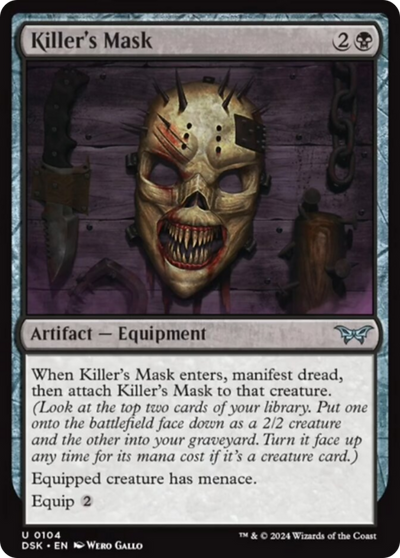 Killer's Mask (104) (DSK)