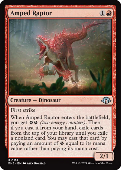 Amped Raptor (114) (MH3)