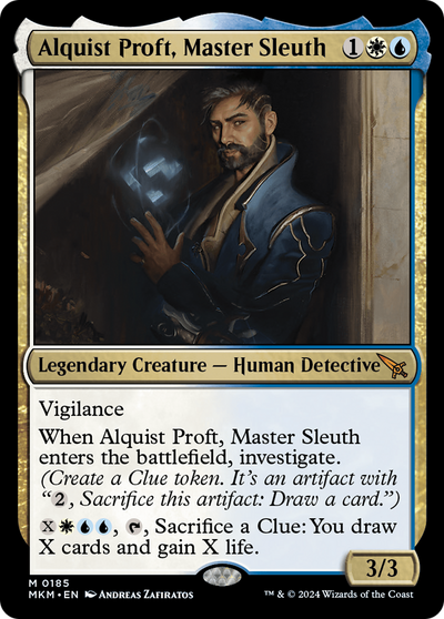 Alquist Proft, Master Sleuth (185) (MKM)
