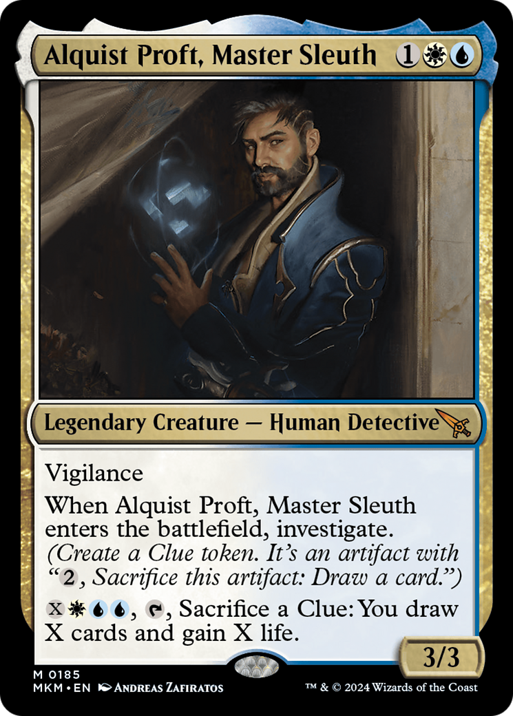 Alquist Proft, Master Sleuth (185) (MKM)