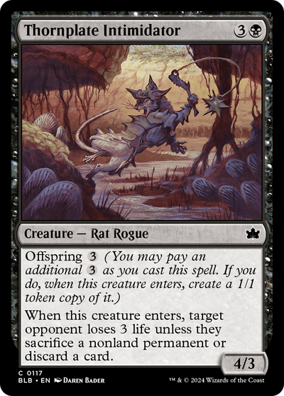 Thornplate Intimidator (117) (BLB)
