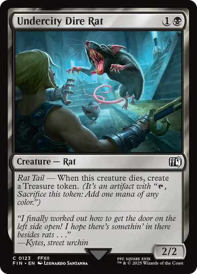 Undercity Dire Rat (123) (FIN)