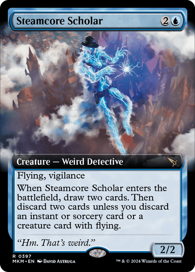 Steamcore Scholar (Extended Art) (397) (MKM)