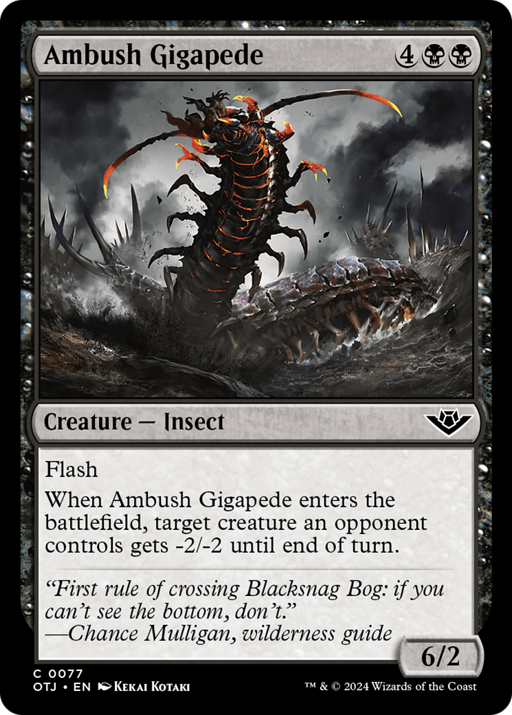 Ambush Gigapede (77) (OTJ)