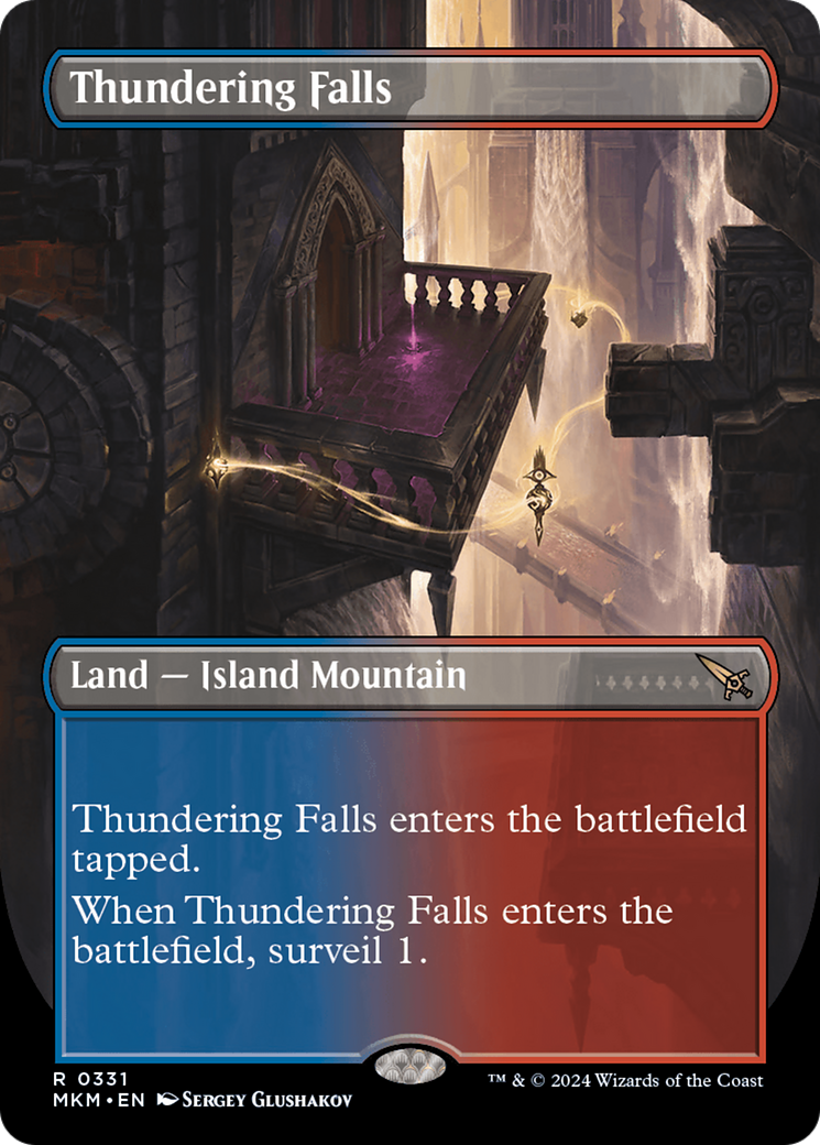 Thundering Falls (Borderless) (331) (MKM)