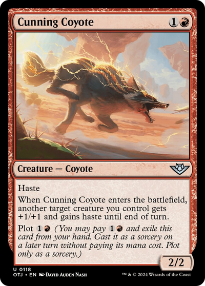 Cunning Coyote (118) (OTJ)