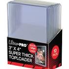 3" x 4" Clear Thick Toploaders (10ct)