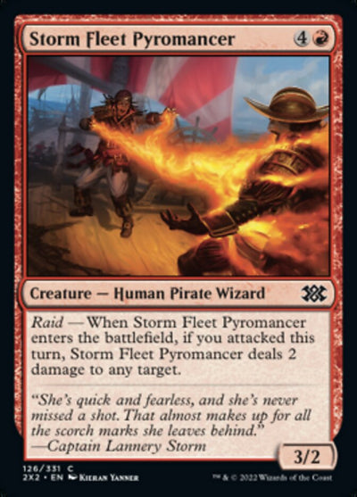 Storm Fleet Pyromancer (126) (2X2)