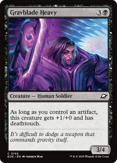 Gravblade Heavy (102) (EOE)