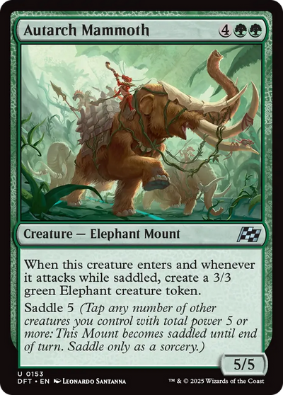 Autarch Mammoth (153) (DFT)