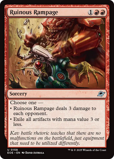 Ruinous Rampage (158) (EOE)