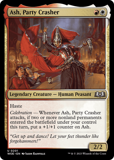 Ash, Party Crasher (201) (WOE)