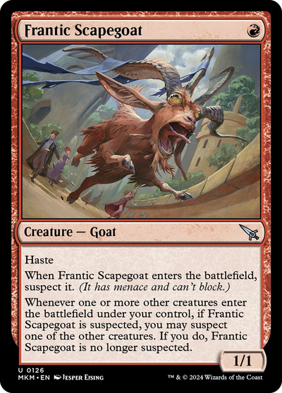 Frantic Scapegoat (126) (MKM)