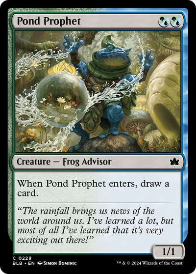 Pond Prophet (229) (BLB)