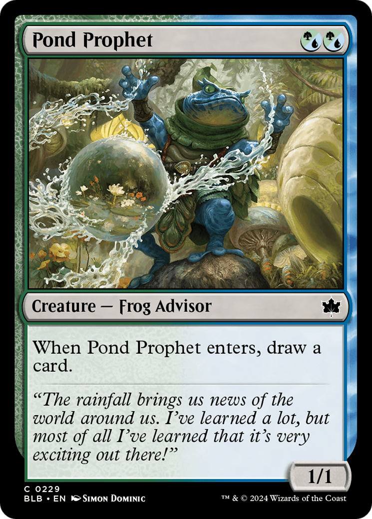 Pond Prophet (229) (BLB)