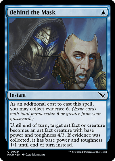 Behind the Mask (39) (MKM)