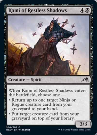 Kami of Restless Shadows (104) (NEO)