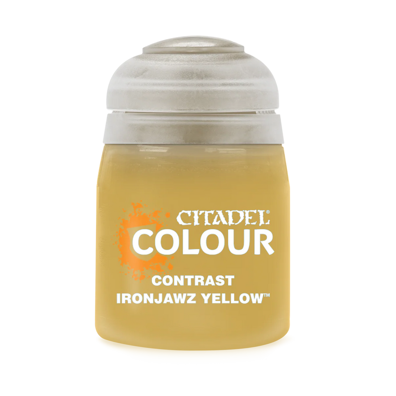 Citadel Contrast Paint: Ironjawz Yellow (18ml)