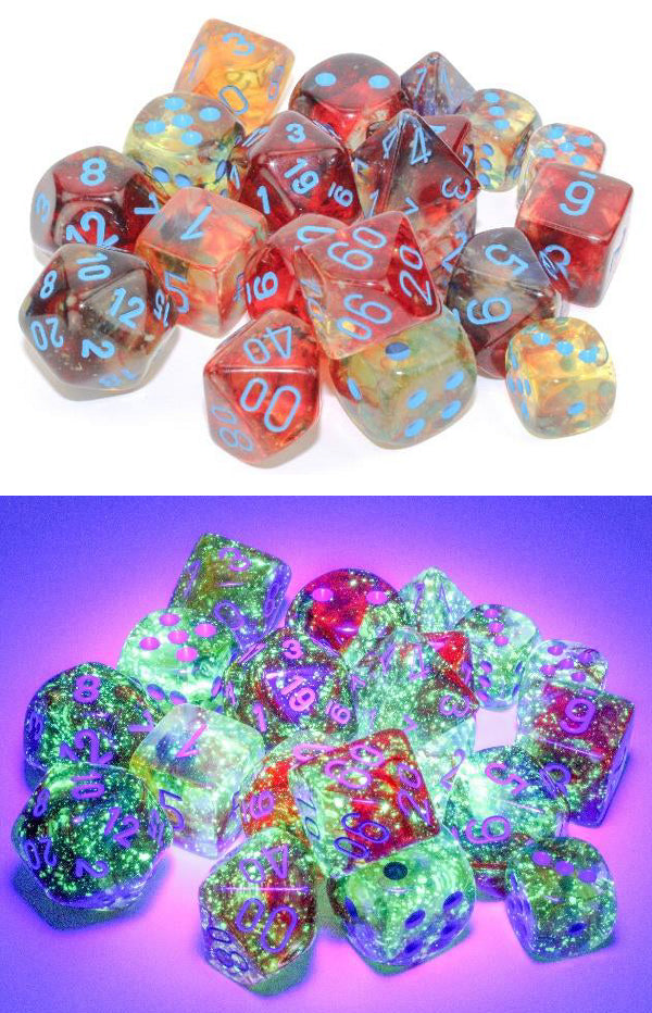 Chessex: Nebula™ Polyhedral Dice sets