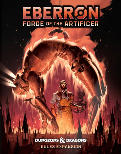 Dungeons & Dragons 5th Edition RPG: Eberron: Forge of the Artificer Alternate Art Cover