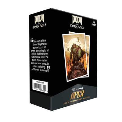 Doom Dark Ages 105ct APEX Deck Protector Sleeves