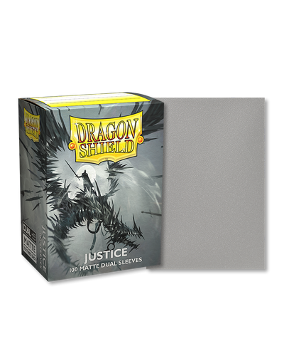 Dragon Shield Sleeves: Matte Dual - Justice (100)