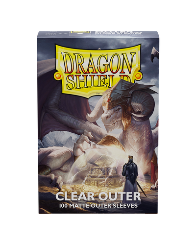 Dragon Shield Matte Outer Sleeve - Clear Outer