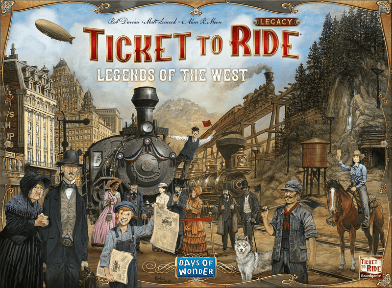 Ticket to Ride Legacy: Legends of the West (2023)