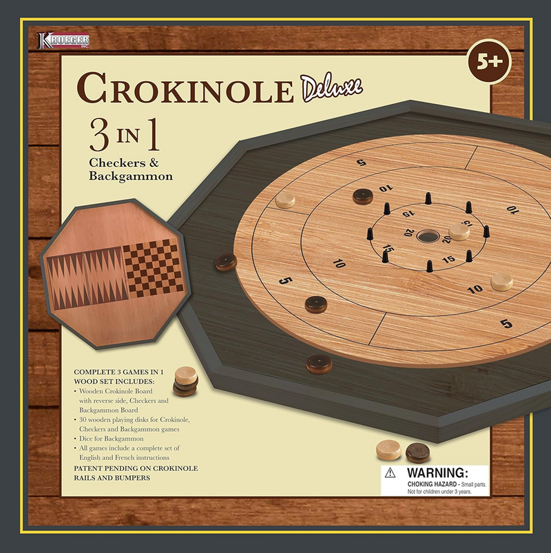 Crokinole 3 in 1 DXL