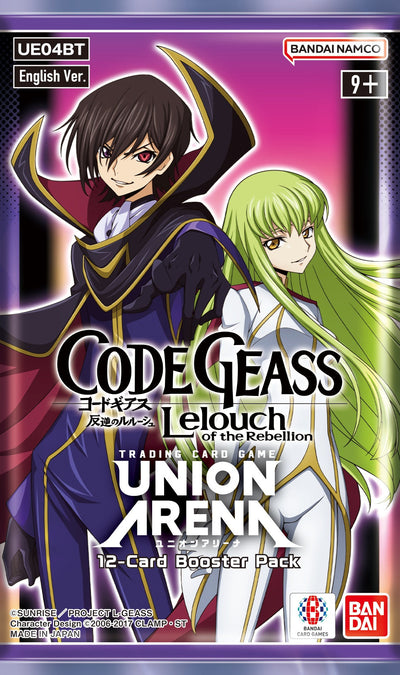 Union Arena - Code Geass Lelouch of the Rebellion V2 Booster