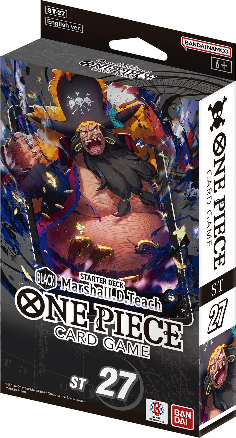 One Piece CG Starter Deck - BLACK Marshall.D.Teach ST-27