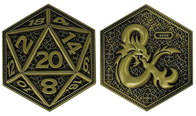 Dungeons & Dragons Limited Edition D20 Coin