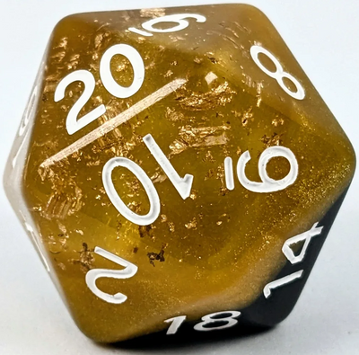 XL D20: Dwarven Stout 30mm