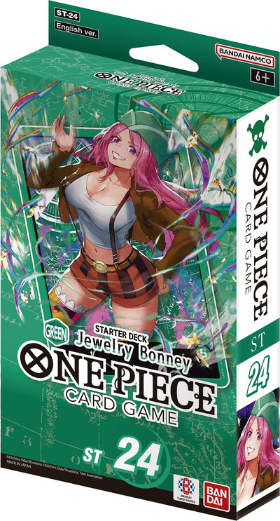 One Piece CG Starter Deck - GREEN Jewelry Bonney ST-24