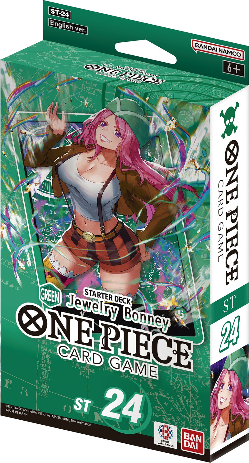 One Piece CG Starter Deck - GREEN Jewelry Bonney ST-24