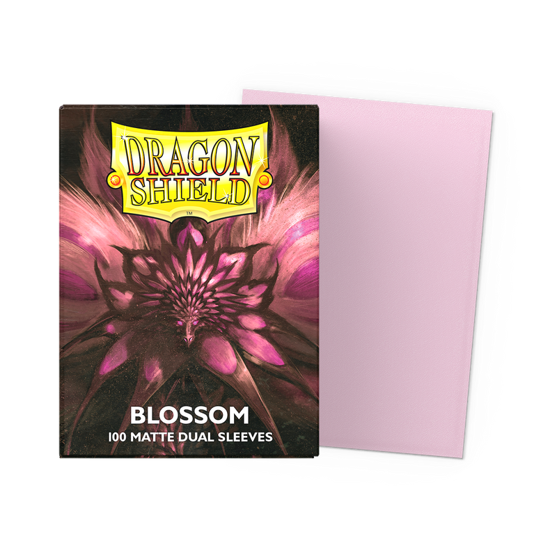 Dragon Shield Sleeves: Matte Dual - Blossom 100ct