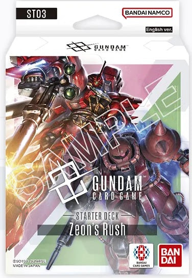 Gundam Starter Deck - Zeon’s Rush [ST03]