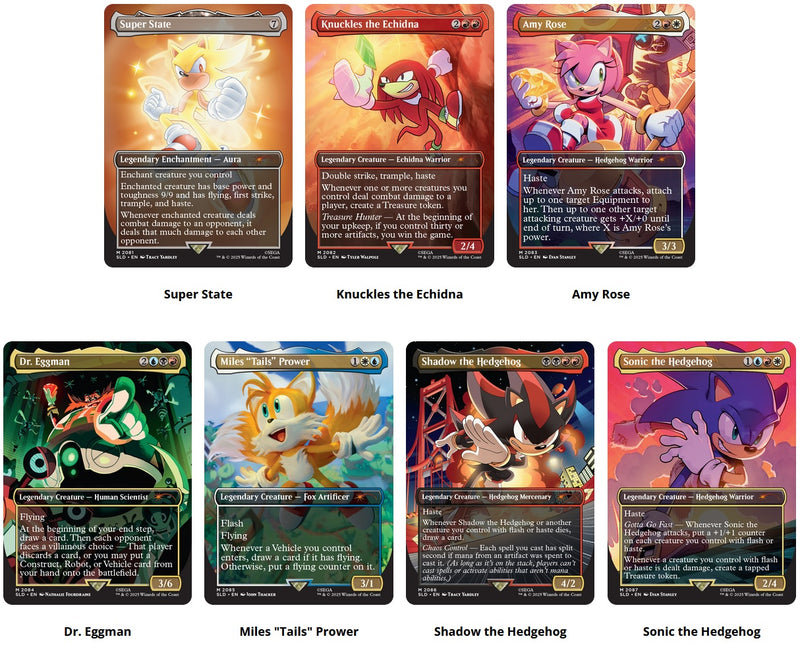 Secret Lair x Sonic: Friends & Foes